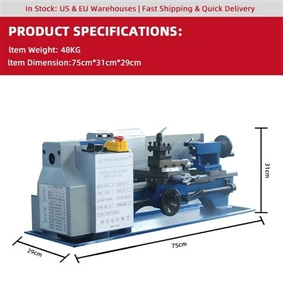 7 X 14 Mini Metal Lathe high quality
